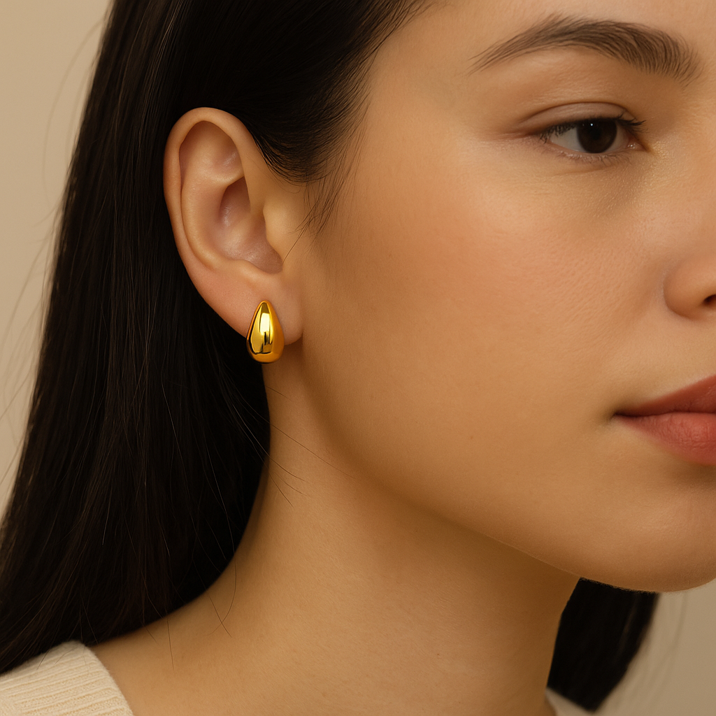 The Teardrop Gold Set