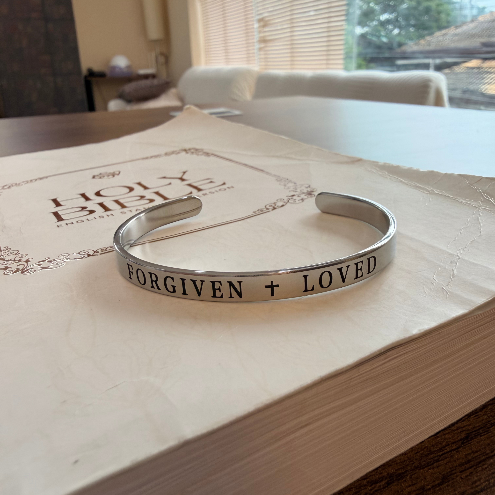 FORGIVEN & LOVED BRACELET