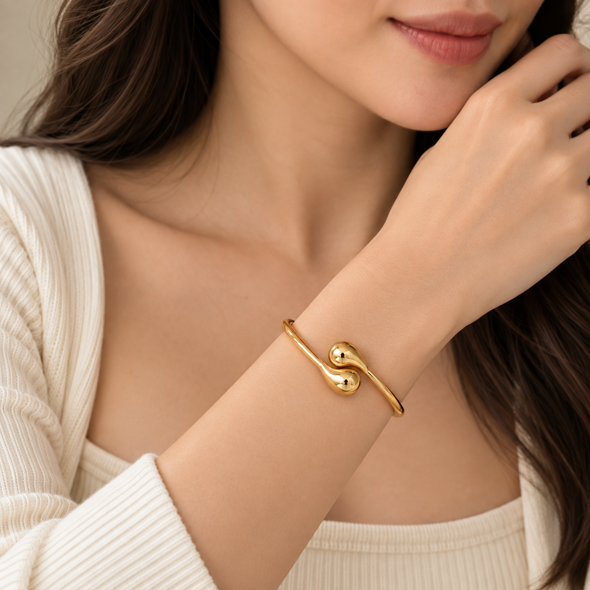 The Teardrop Bangle
