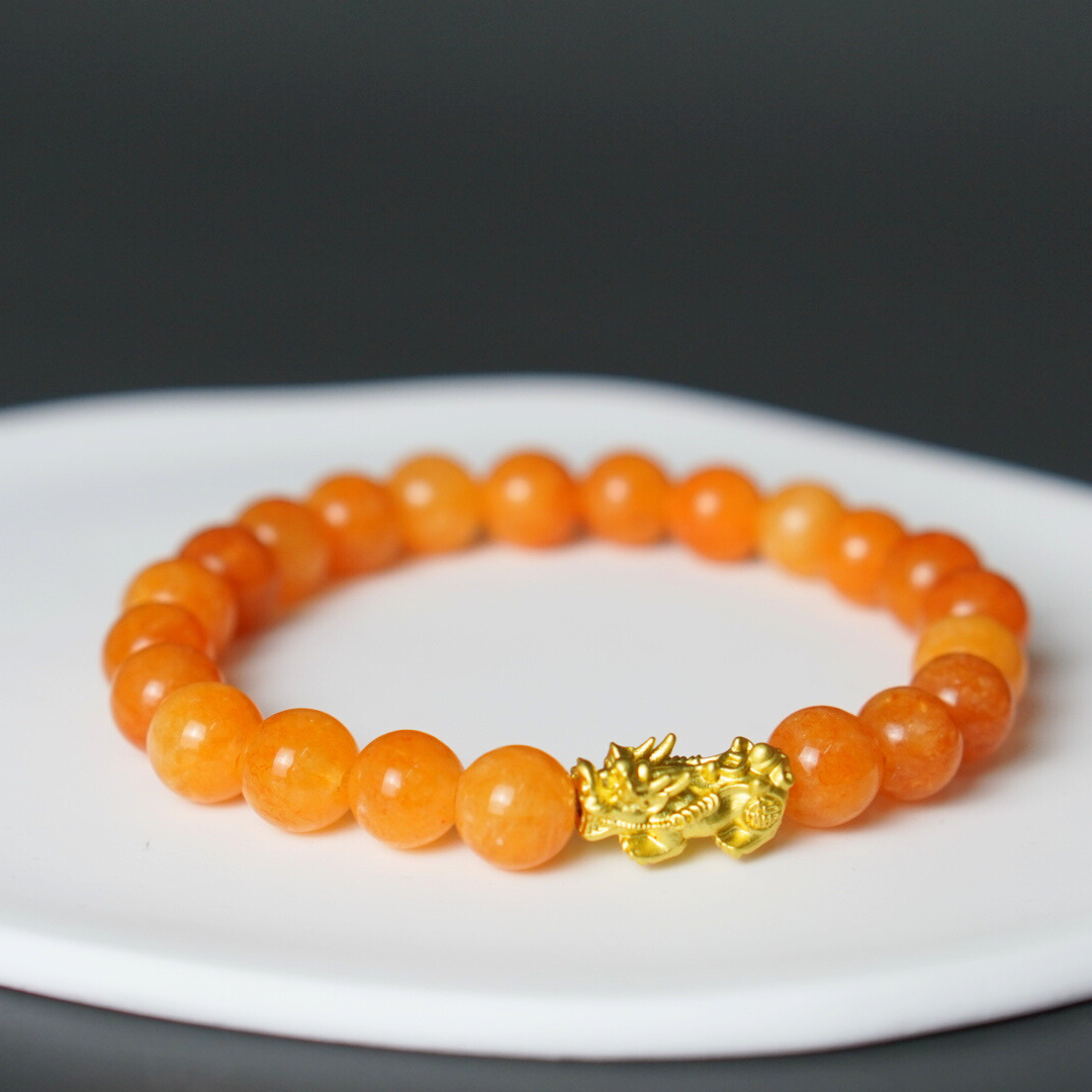 Apricot Crush Pi Yao Bracelet