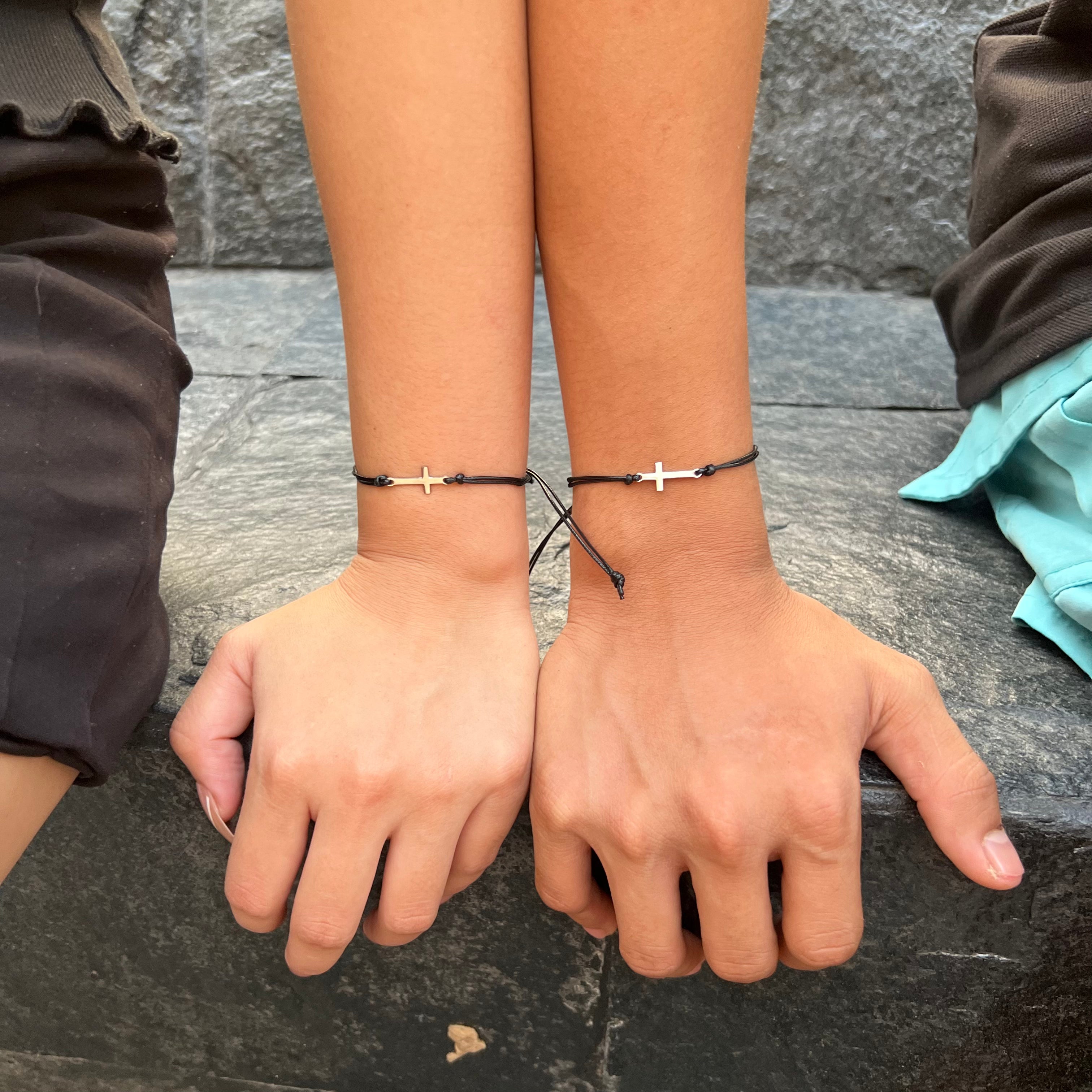 Faith Unites Us Cross Bracelets: God at the Center