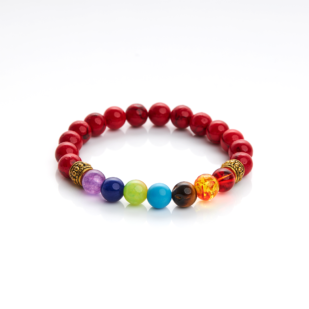 Red chakra deals bracelet