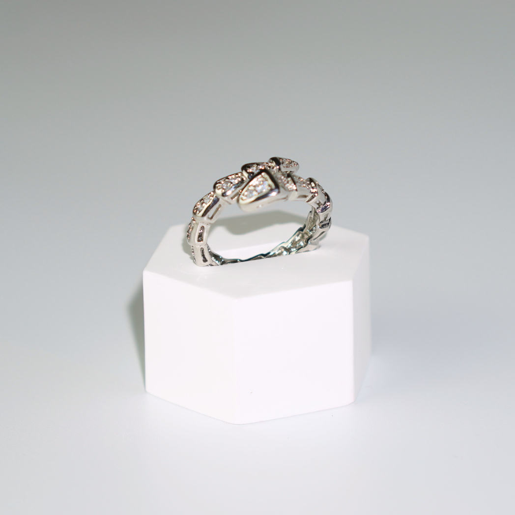 Serpentine (Silver) Ring