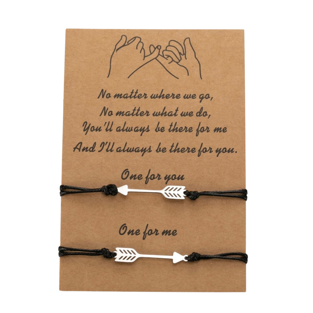 Boundless Love Arrow Bracelets: Forever Linked Hearts