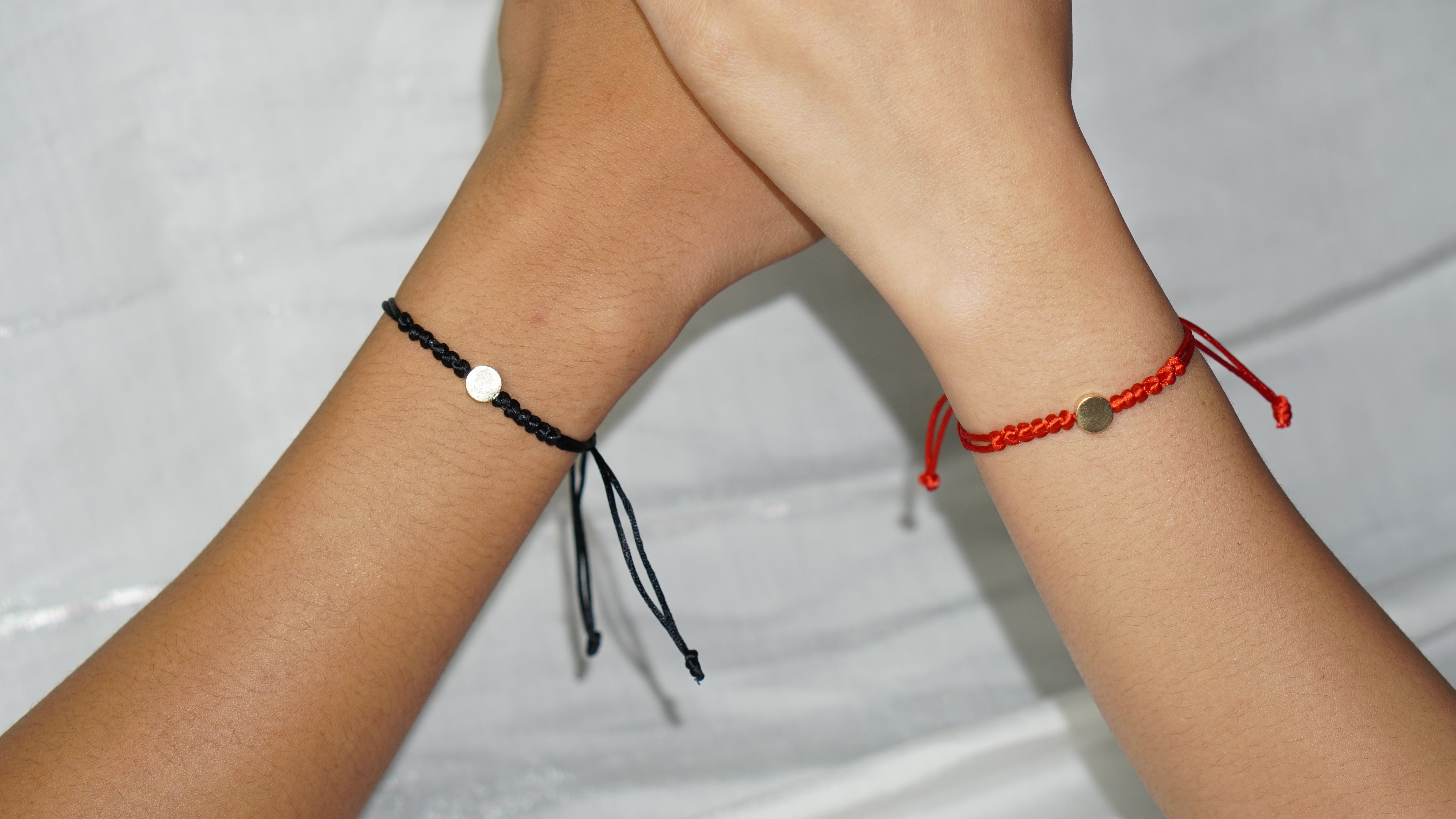 Red String of Fate Bracelet Set: Eternal Connections