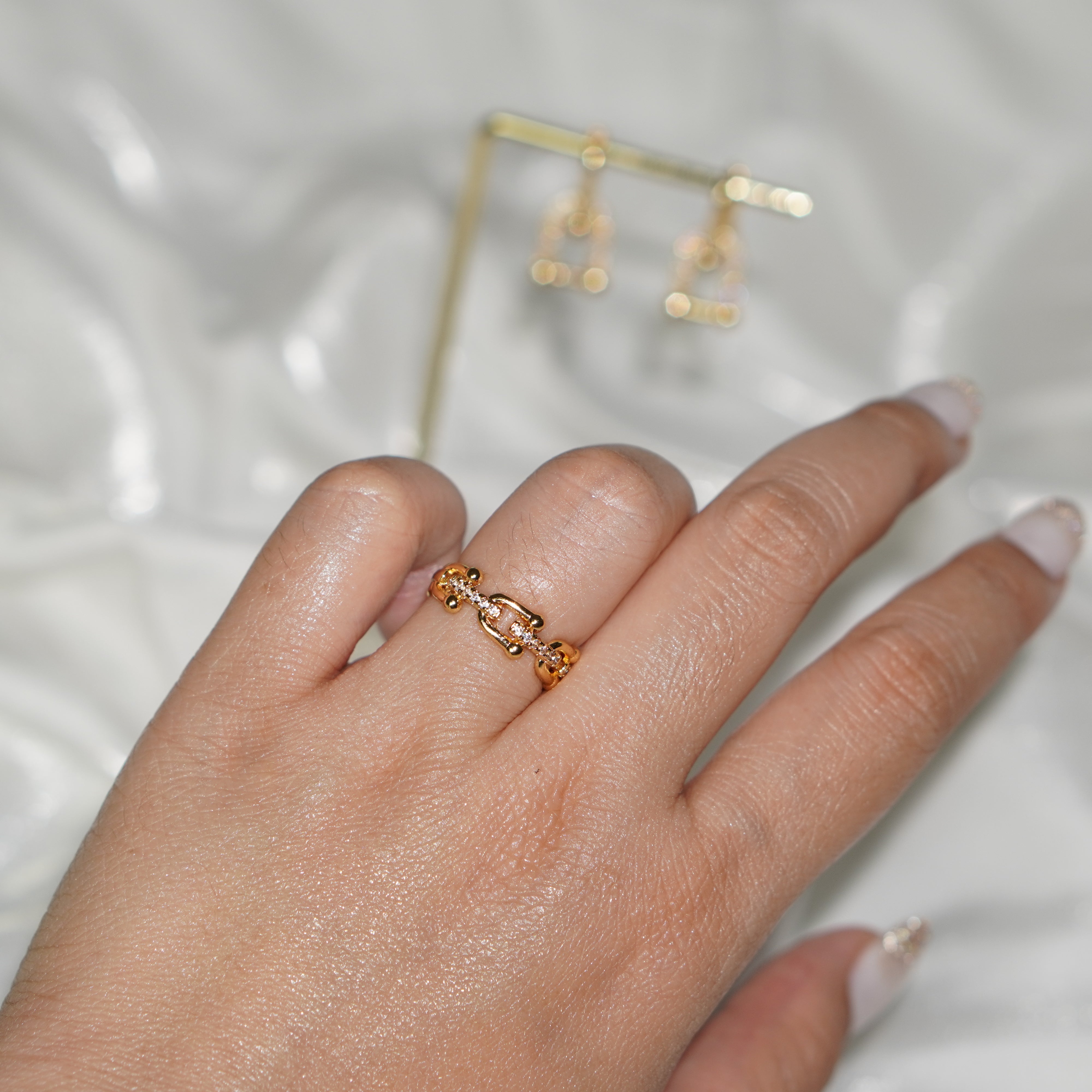 Artemis Earrings & Aphrodite Ring Set