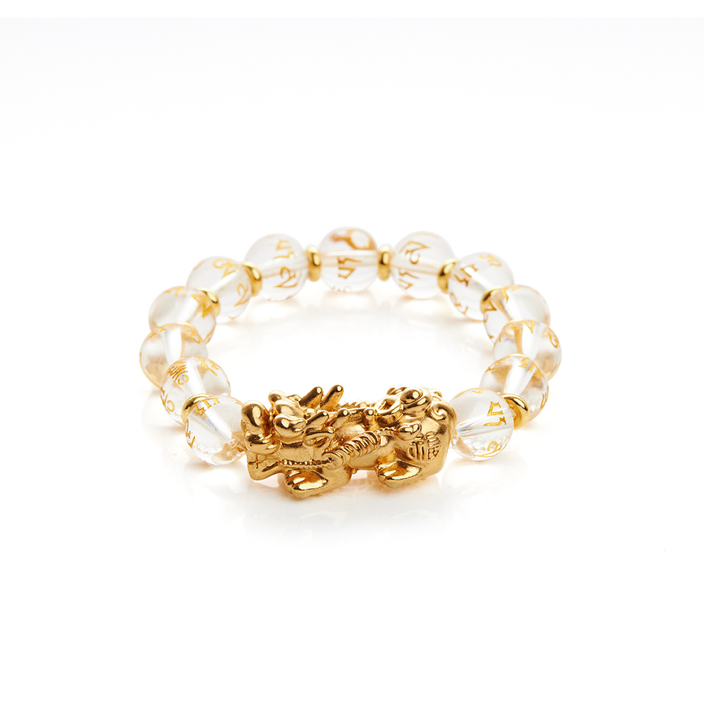 Clear Quartz Pi Yao Bracelet