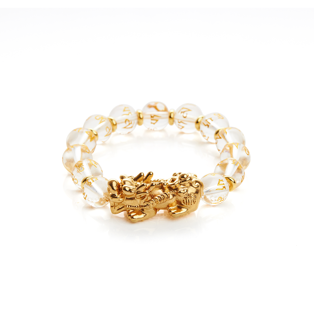 Clear Quartz Pi Yao Bracelet